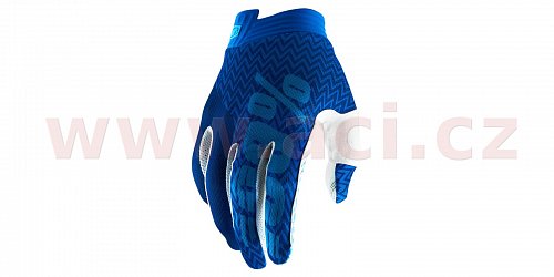 rukavice iTrack, 100% - USA (modrá/modrá)
